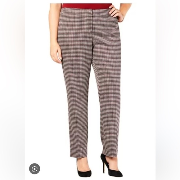 NWT plus size houndstooth pants by 7th Avenue by NY & Co. - Picture 1 of 8